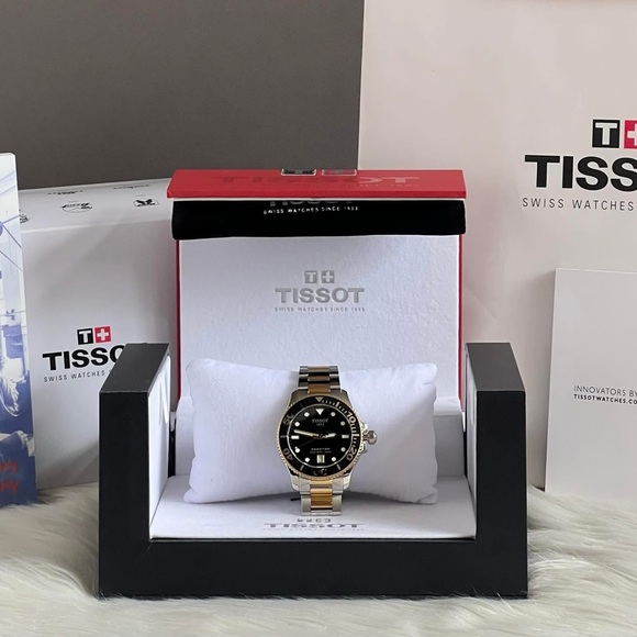 💰SOLD - T120.210.22.051.00 - Tissot Women’s Seastar 1000 Quartz Watch - Picture 12 of 13